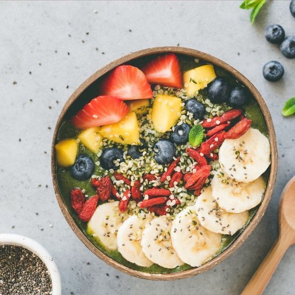 Coconut bowl With Rope Stand, natural handmade, eco friendly, vegan bowl, salad - Picture 5 of 6